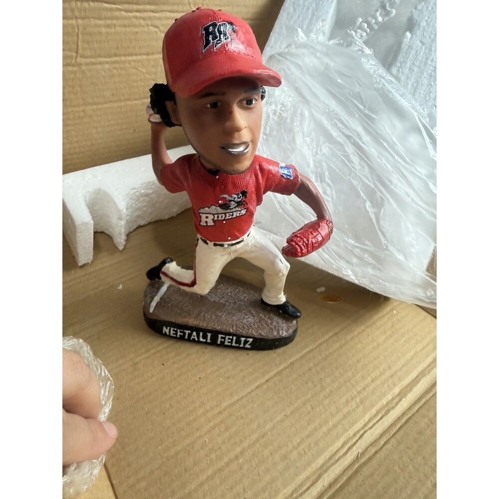 NEW~Neftali Feliz bobblehead Frisco Roughriders Texas 3 Piesas $14 Unidad